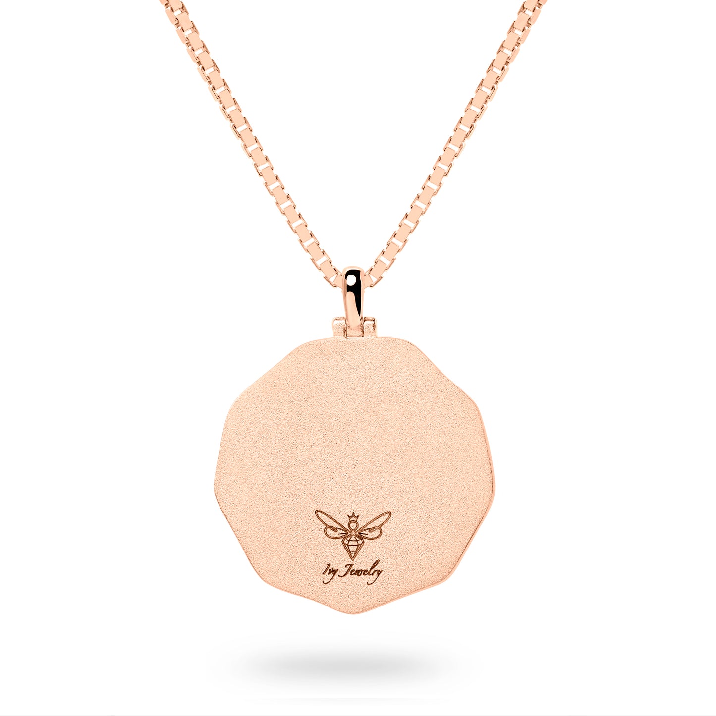 Ruby “Elephant” Pendant Necklace (Gold)
